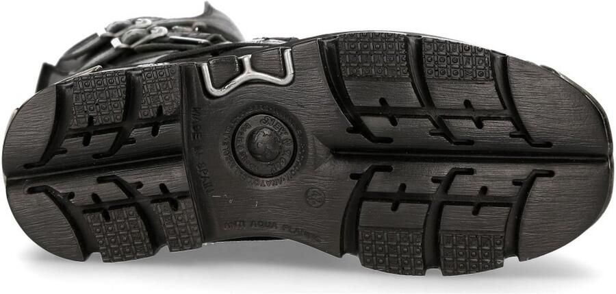 Newrock New Rock unisex veterboot Zwart - Foto 7