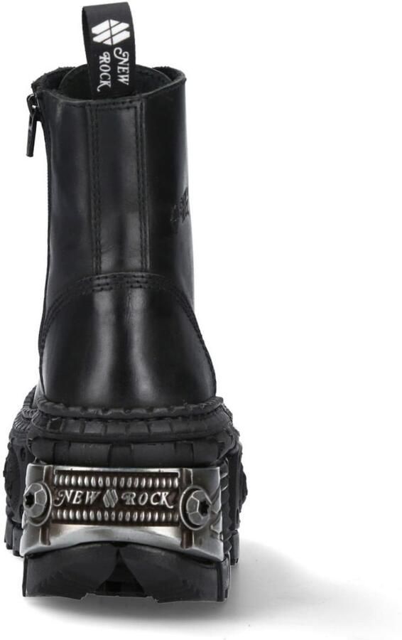New Rock M-WALL083 S4 Enkellaars 41 Shoes Zwart - Foto 3