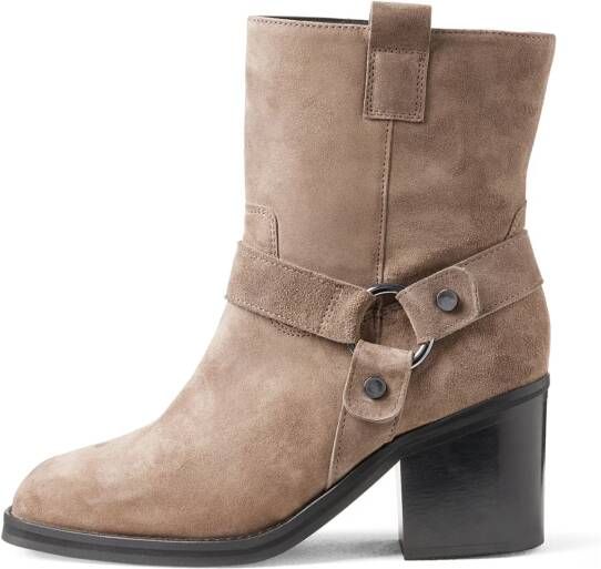 Newd Tamaris Laarsjes van leer in bikerlook - Foto 2