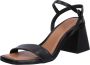 Tamaris Zwarte Elegante Open Platte Sandalen Black Dames - Thumbnail 13
