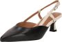 Tamaris Zwarte Elegante Open Platte Sandalen Black Dames - Thumbnail 4