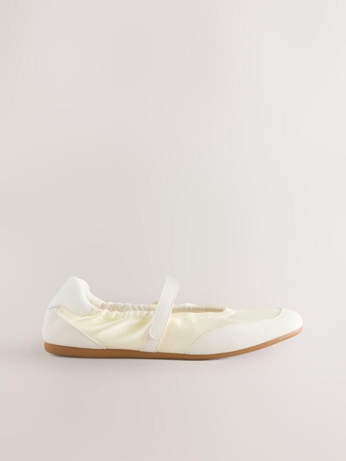 Next Ballerina 'Forever Comfort' beige wit - Foto 2