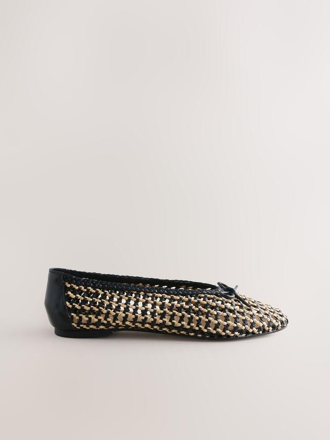 Next Ballerina 'Forever Comfort' beige zwart - Foto 2