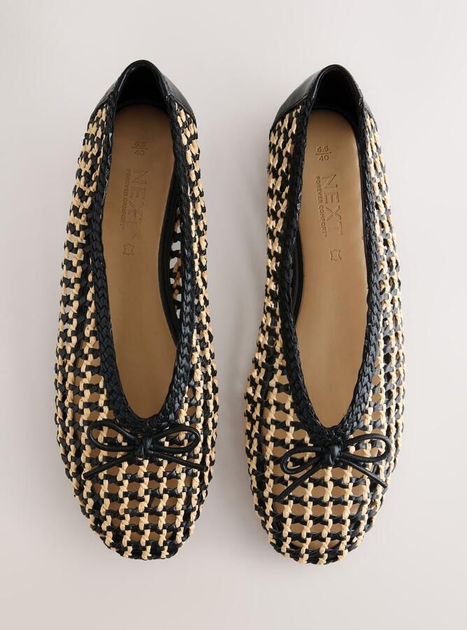Next Ballerina 'Forever Comfort' beige zwart - Foto 5
