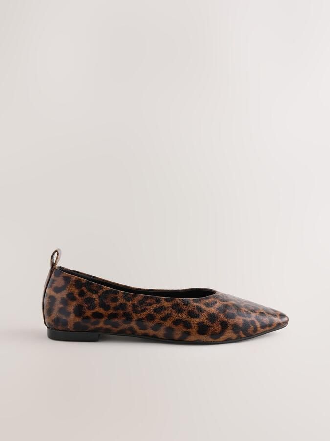 Next Ballerina 'Forever Comfort' bruin cognac zwart - Foto 4