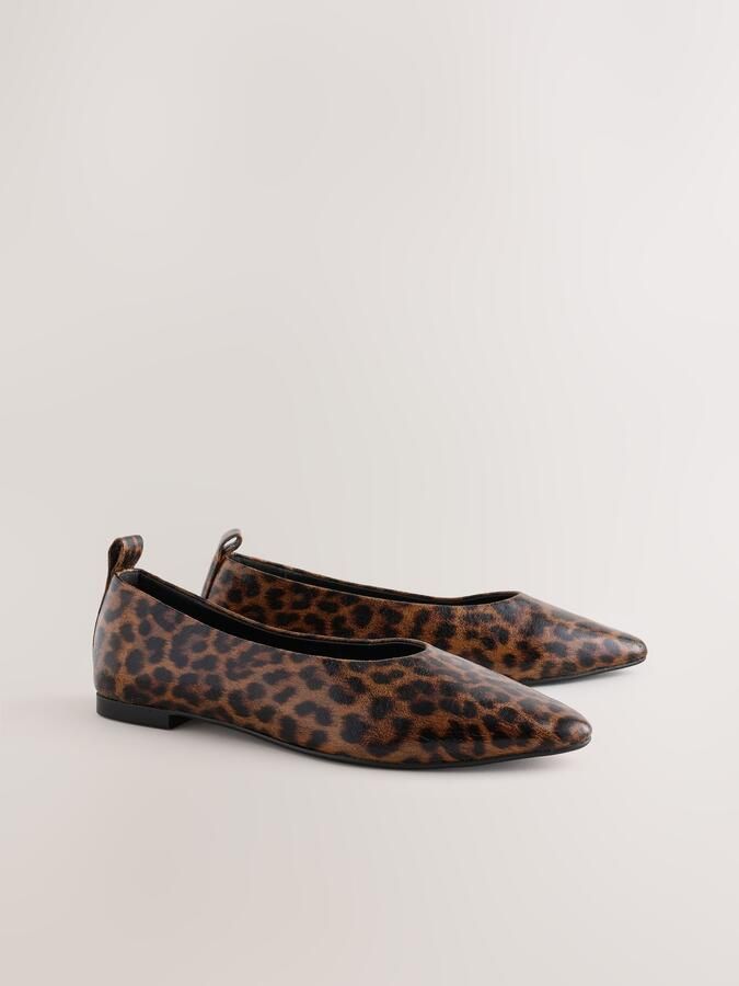 Next Ballerina 'Forever Comfort' bruin cognac zwart - Foto 5