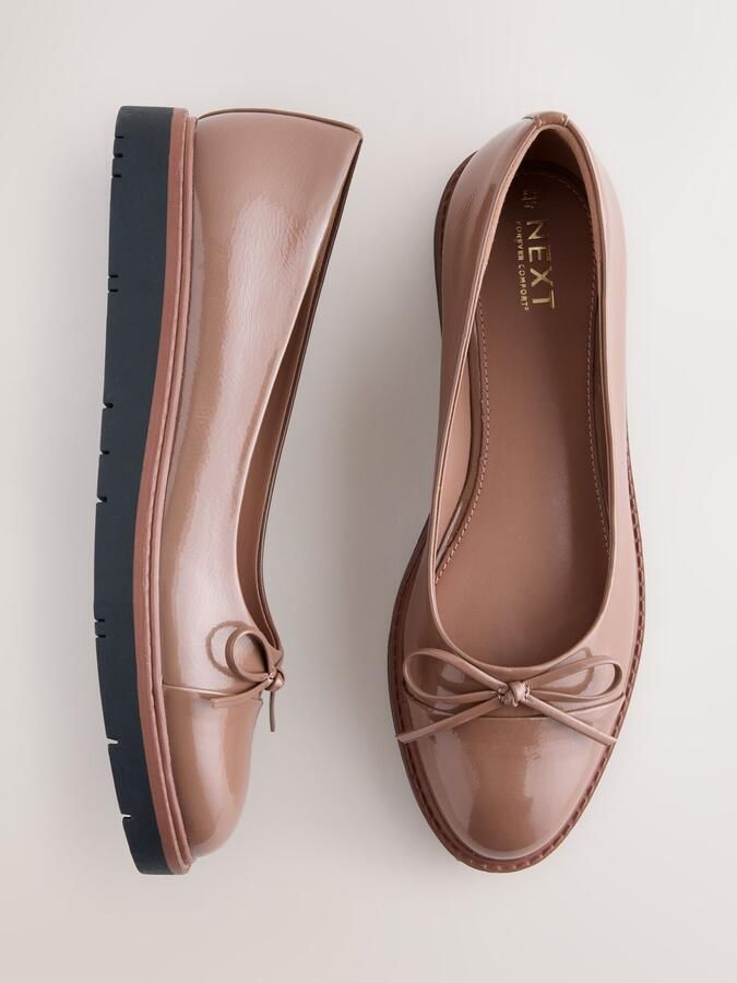 Next Ballerina 'Forever Comfort' bruin - Foto 4
