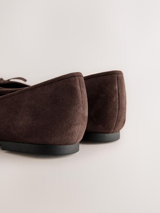 Next Ballerina 'Forever Comfort' donkerbruin - Foto 6