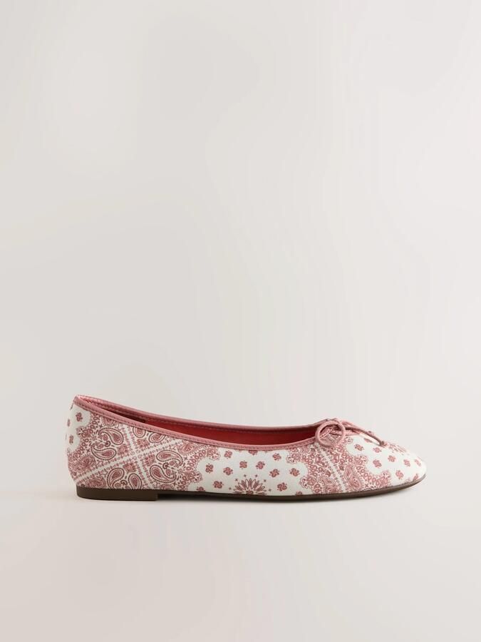 Next Ballerina 'Forever Comfort' magenta wit - Foto 4