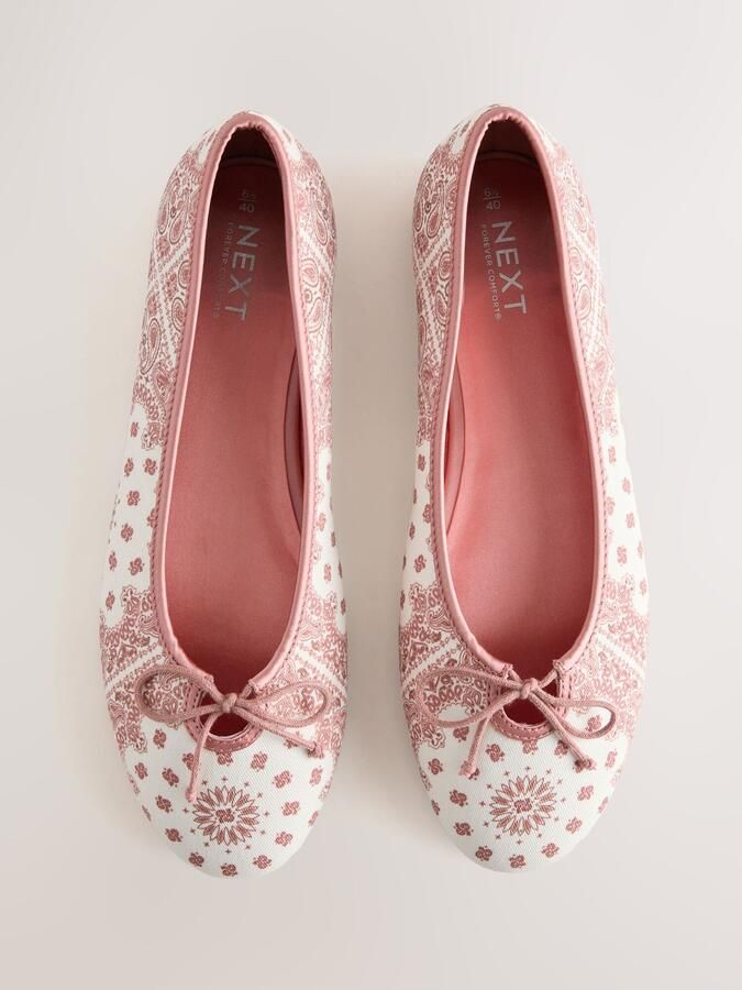 Next Ballerina 'Forever Comfort' magenta wit - Foto 6
