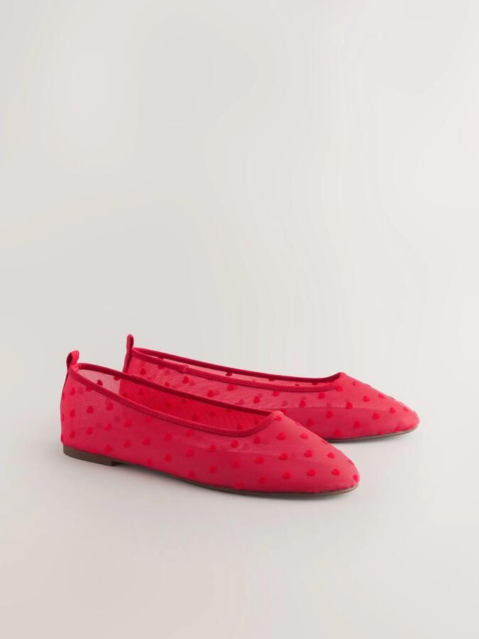 Next Ballerina 'Forever Comfort' rood - Foto 4
