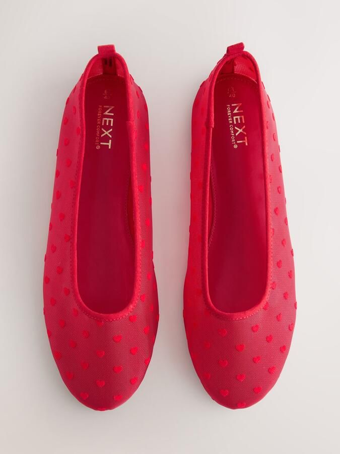 Next Ballerina 'Forever Comfort' rood - Foto 5