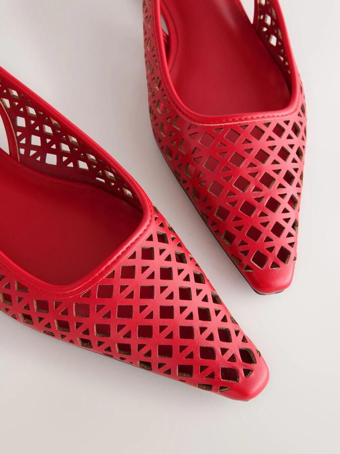 Next Ballerina 'Forever Comfort' rood - Foto 4
