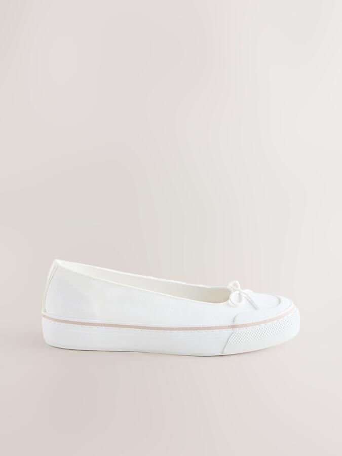 Next Ballerina 'Forever Comfort' wit - Foto 4