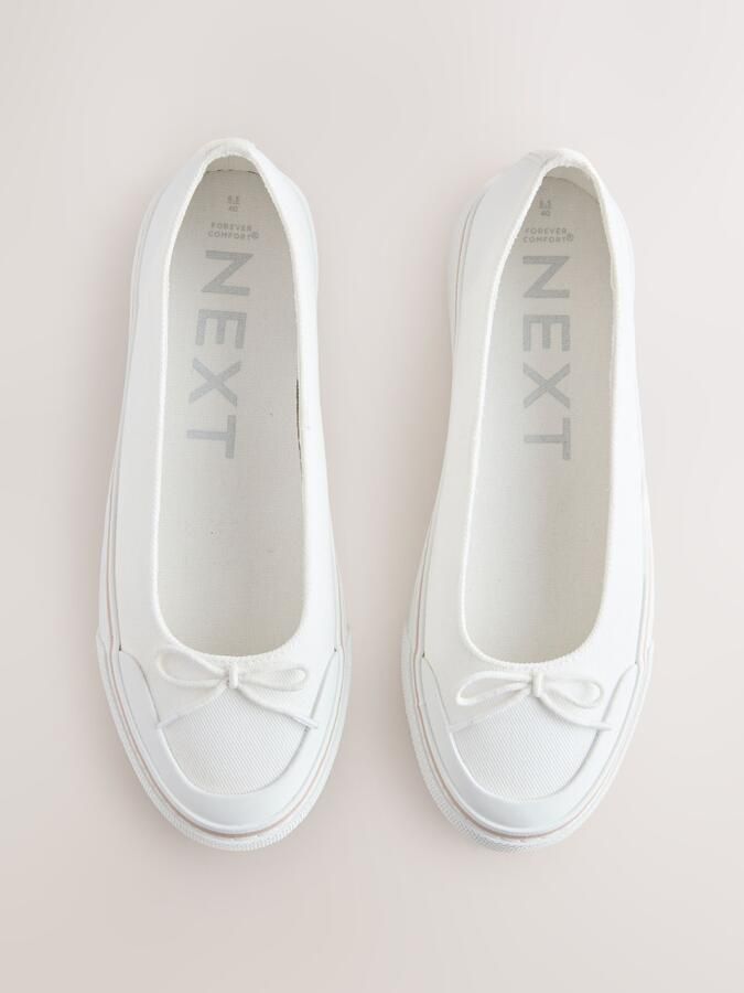 Next Ballerina 'Forever Comfort' wit - Foto 5