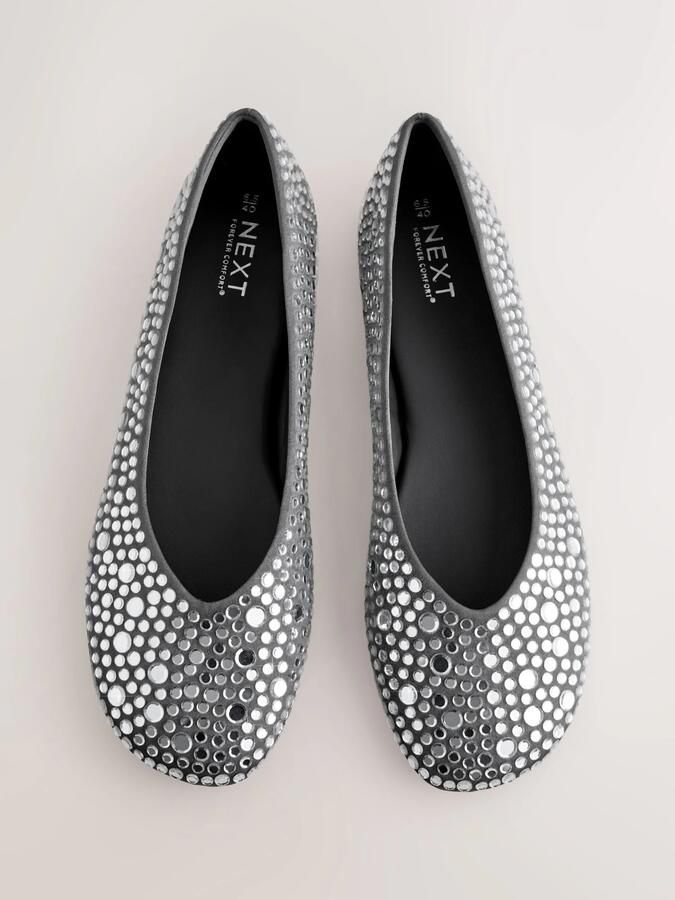 Next Ballerina 'Forever Comfort' zilver - Foto 6