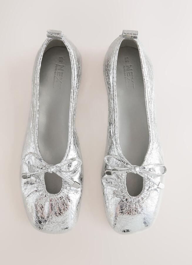 Next Ballerina 'Forever Comfort' zilver - Foto 6