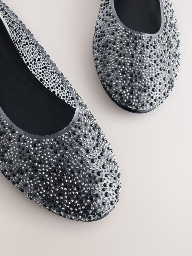 Next Ballerina 'Forever Comfort' zwart - Foto 4
