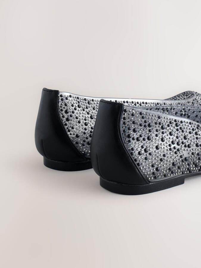 Next Ballerina 'Forever Comfort' zwart - Foto 5