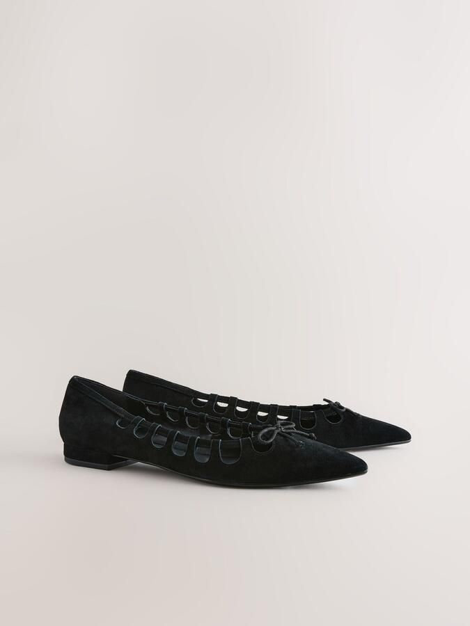 Next Ballerina 'Forever Comfort' zwart - Foto 3