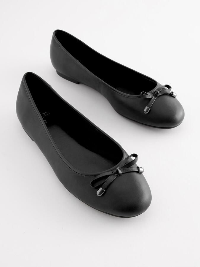 Next Ballerina 'Forever Comfort' zwart - Foto 4