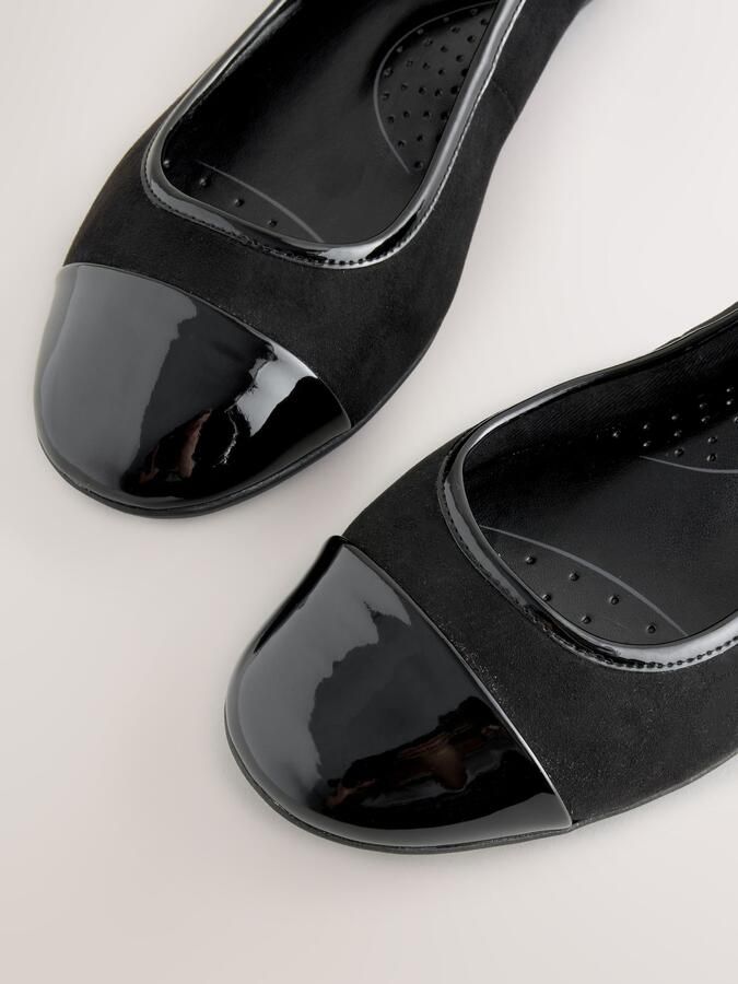 Next Ballerina 'Forever Comfort' zwart - Foto 3
