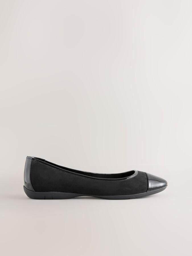 Next Ballerina 'Forever Comfort' zwart - Foto 4
