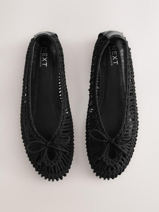 Next Ballerina 'Forever Comfort' zwart - Foto 5