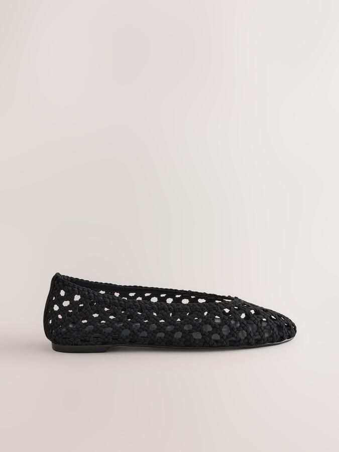 Next Ballerina 'Forever Comfort' zwart - Foto 4