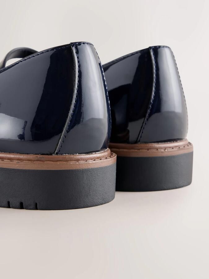 Next Ballerina met riempjes 'Forever Comfort' navy - Foto 5