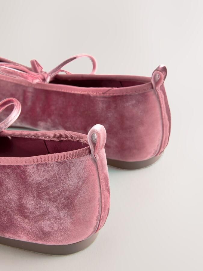 Next Ballerina met riempjes 'Forever Comfort' oudroze - Foto 4