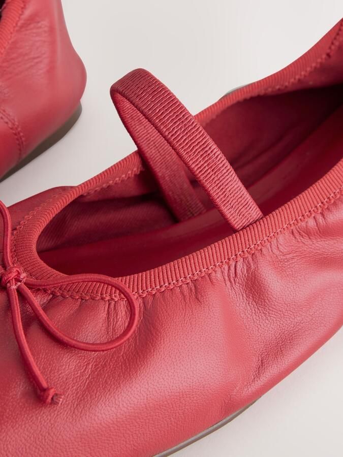 Next Ballerina met riempjes 'Forever Comfort' rood - Foto 2
