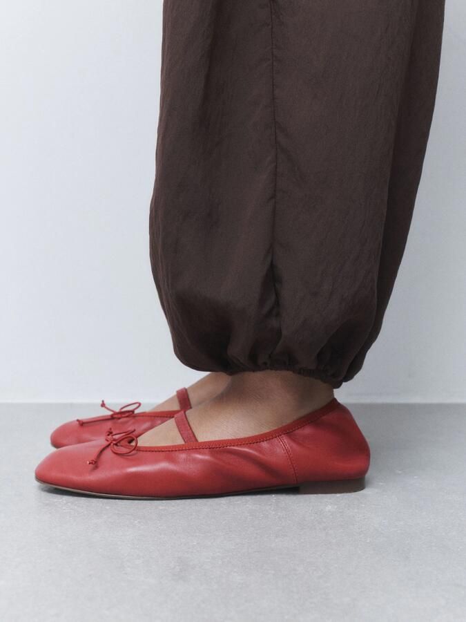 Next Ballerina met riempjes 'Forever Comfort' rood - Foto 5