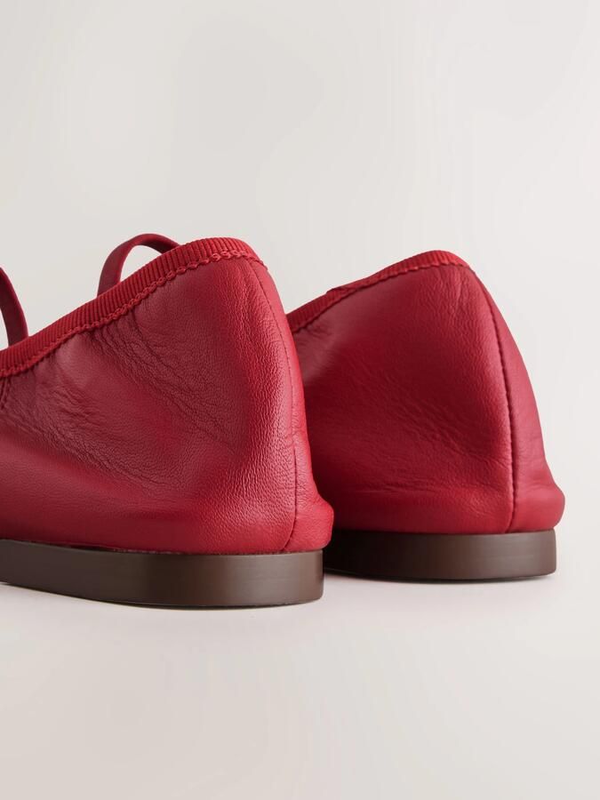 Next Ballerina met riempjes 'Forever Comfort' rood - Foto 6