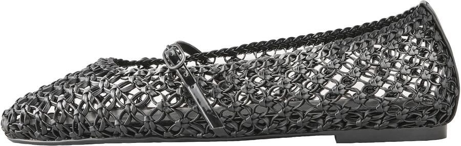 Next Ballerina met riempjes 'Forever Comfort' zwart