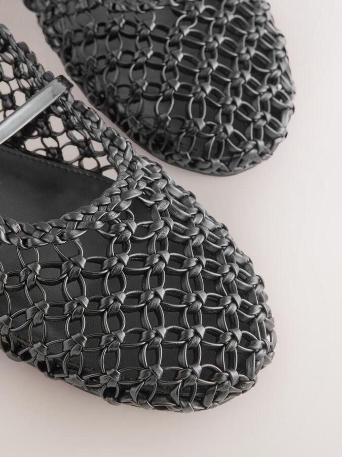 Next Ballerina met riempjes 'Forever Comfort' zwart - Foto 3