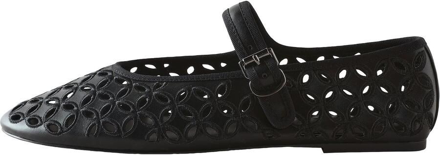 Next Ballerina met riempjes 'Forever Comfort' zwart