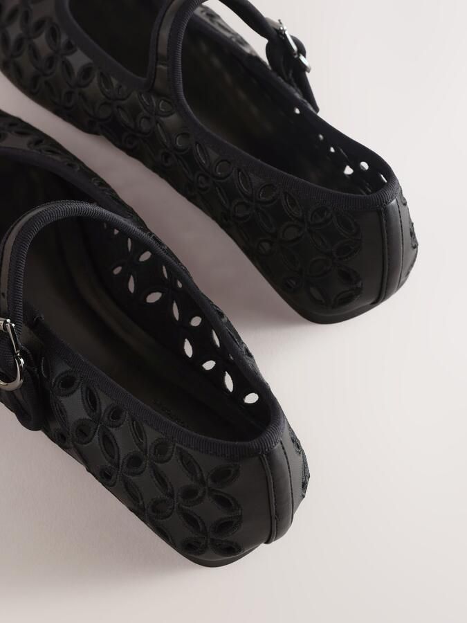 Next Ballerina met riempjes 'Forever Comfort' zwart - Foto 2
