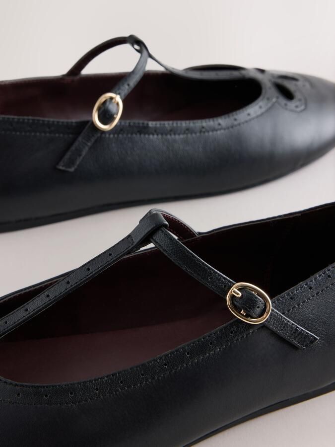Next Ballerina met riempjes 'Forever Comfort' zwart - Foto 2