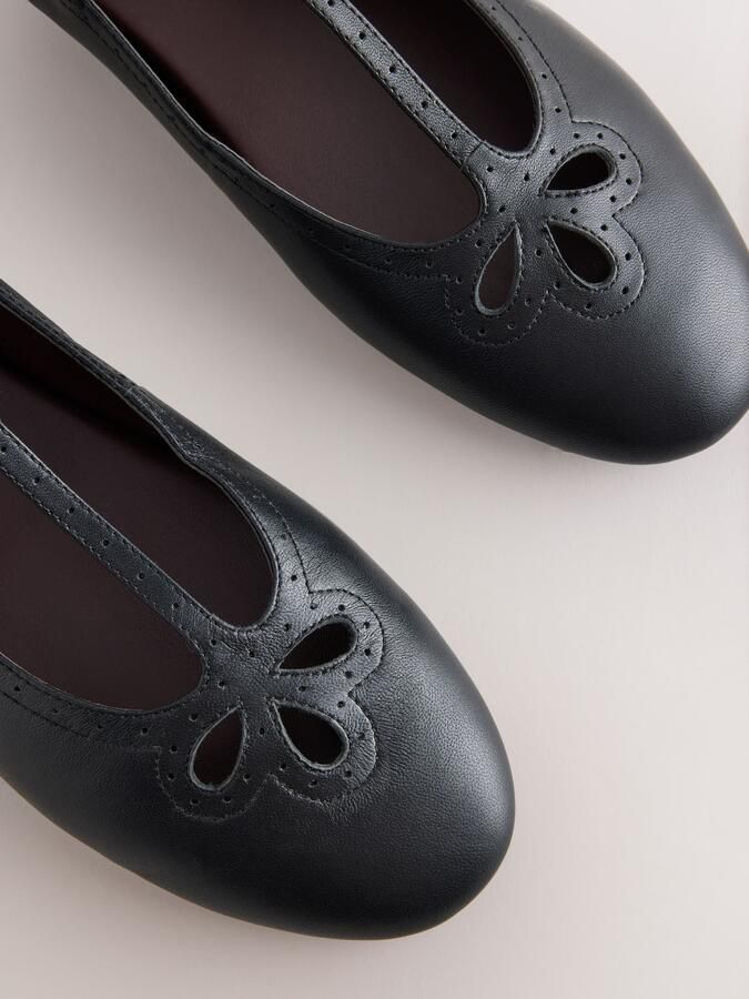 Next Ballerina met riempjes 'Forever Comfort' zwart - Foto 3
