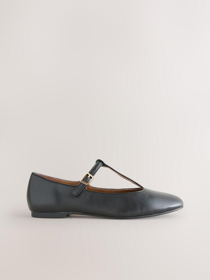 Next Ballerina met riempjes 'Forever Comfort ' zwart - Foto 3