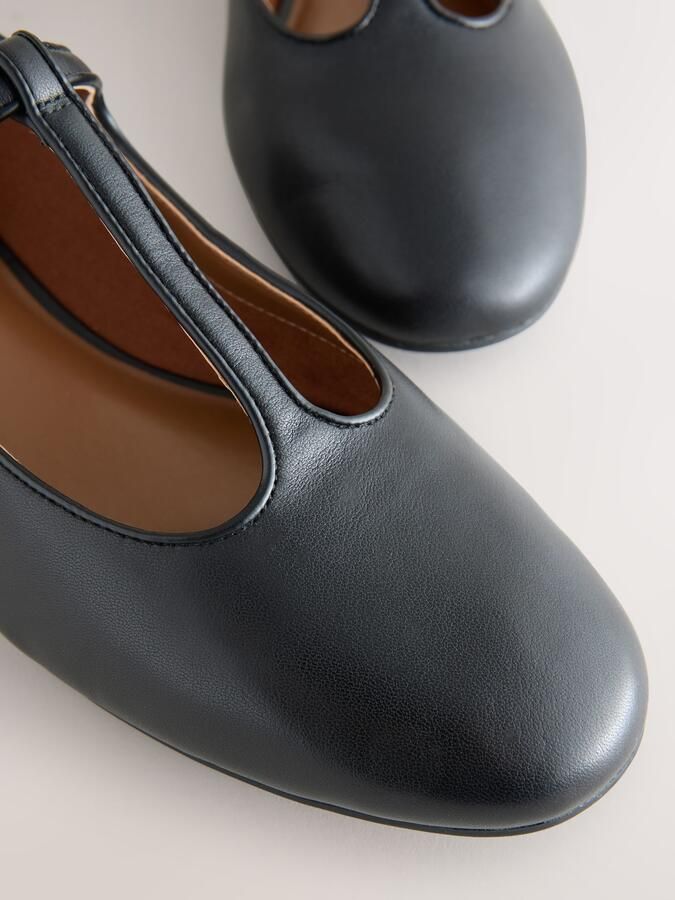 Next Ballerina met riempjes 'Forever Comfort ' zwart - Foto 5