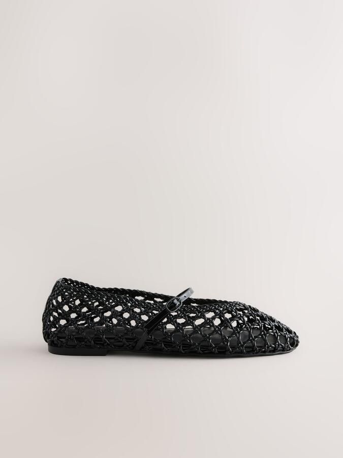 Next Ballerina met riempjes 'Forever Comfort' zwart - Foto 2