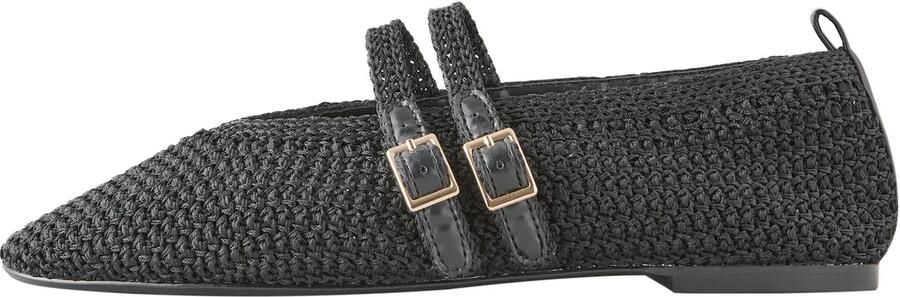 Next Ballerina met riempjes 'Forever Comfort' zwart