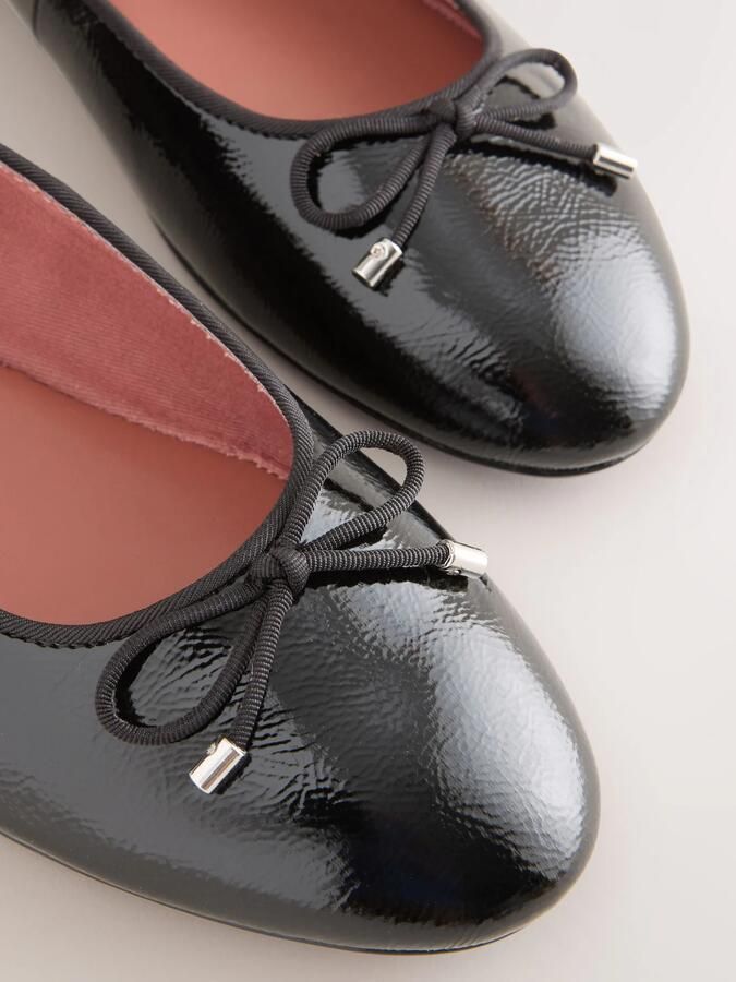 Next Ballerina met riempjes 'Forever Comfort' zwart - Foto 5