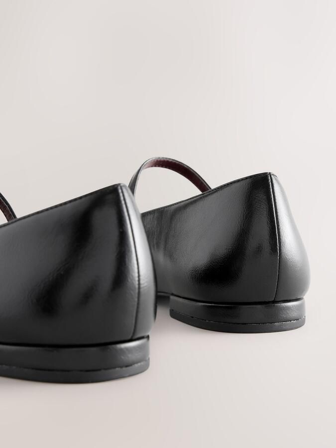 Next Ballerina met riempjes 'Forever Comfort' zwart - Foto 5