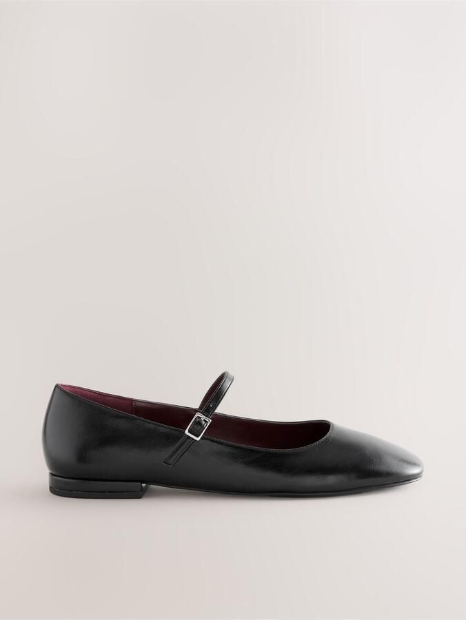 Next Ballerina met riempjes 'Forever Comfort' zwart - Foto 2