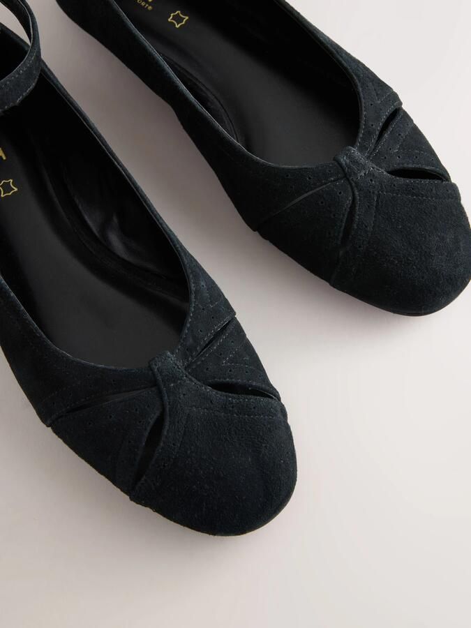 Next Ballerina met riempjes 'Forever Comfort' zwart - Foto 2