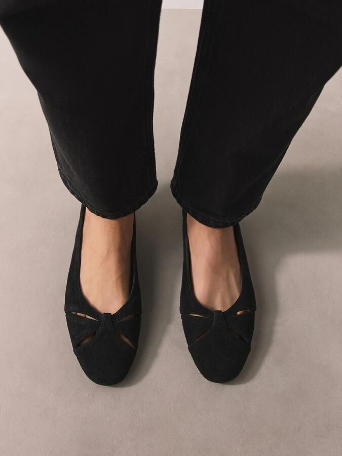 Next Ballerina met riempjes 'Forever Comfort' zwart - Foto 4