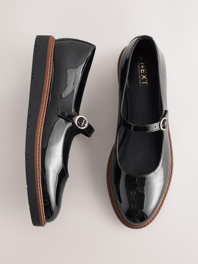 Next Dames Forever Comfort Mary Jane-schoenen met dikke zool Zwart - Foto 3